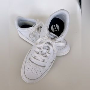 Saucony Jazz Court white leather sneakers unisex size 4.5 or women’s 6.5 NWOT